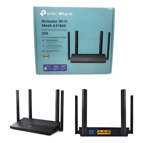 Roteador IP TP-Link Archer Ax73 Wi-fi 6 Ax5400 Gigabit | Frete grátis