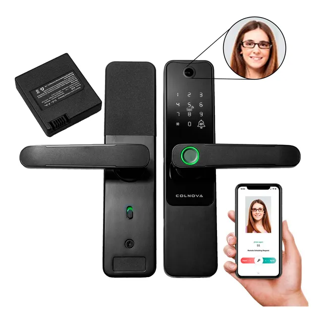 Cerradura Inteligente Digital Electrónica Chapa Wifi Colnova