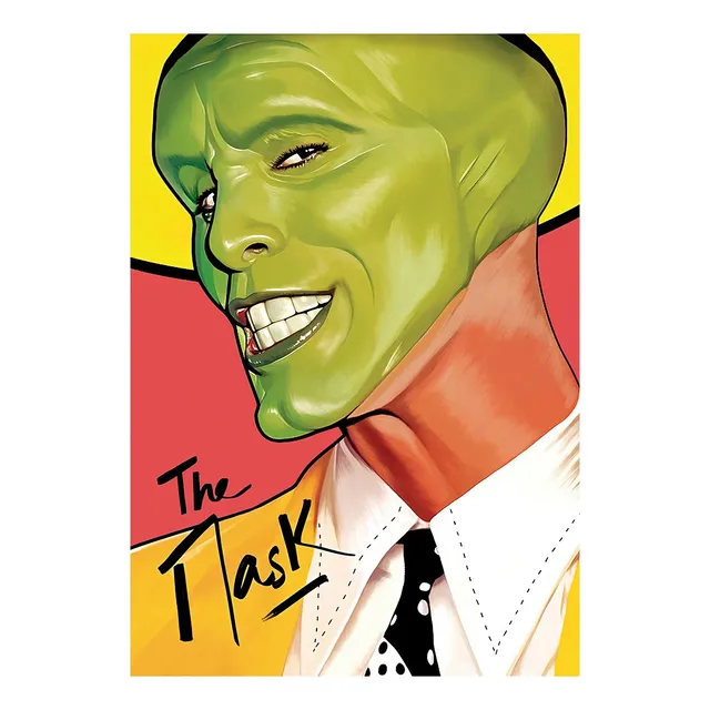 Poster Decorativo Diseño Cine Clásico Película La Máscara