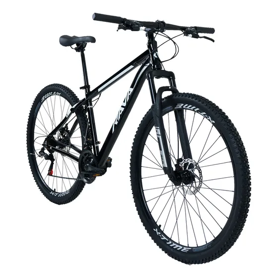 Bicicleta Aro 29 Alumínio Rava Up 21v Mtb Urbana Lazer Cor Preto Tamanho Do Quadro S - 15.5