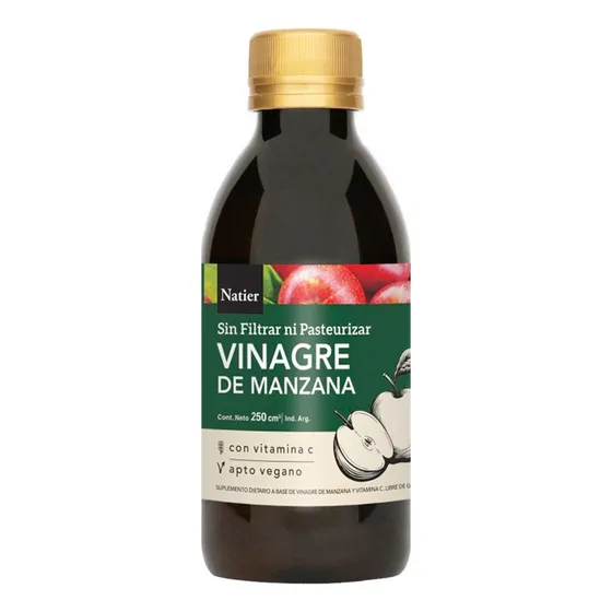 Natier Vinagre De Manzana Bebible Vitamina C X 250 Ml