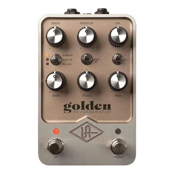 Pedal Golden Reverbarator Uad