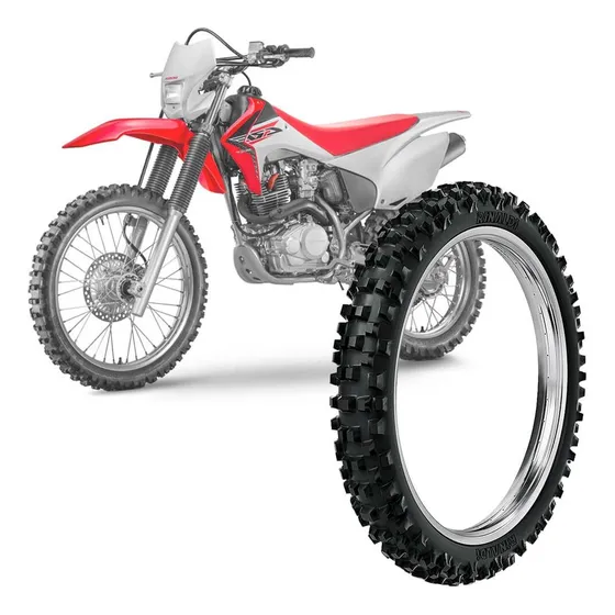 Pneu Moto Crf 230f Rinaldi 80/100-21 51m Dianteiro Rw33