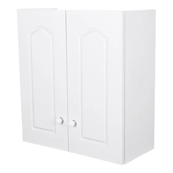 Alacena Blanca 50cm Laqueada Baño Lavadero Organizador