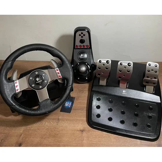 Volante Logitech G27 Completo - Incrível Simulador Realista