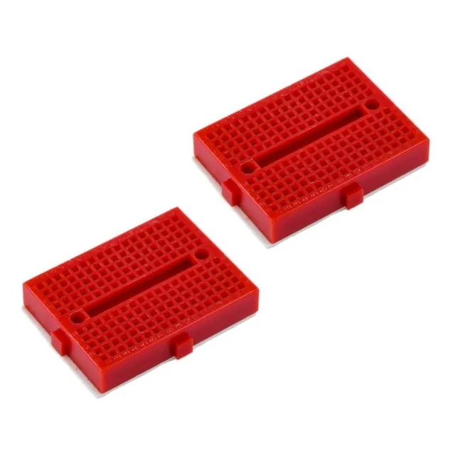 Par 2 Piezas De Mini Protoboard 170 Puntos Proto Dif Colores
