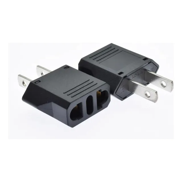 2 Adaptador Europeo A Americano Clavija Convertidor Europeo
