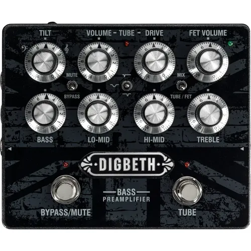 Pedal Compressor Keeley Bassist Limiting Amplifier Baixo Cor Preto