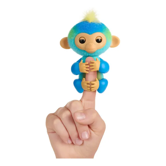 Fingerlings Monito Interactivo Leo Azul 3115