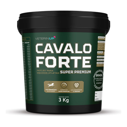 Cavalo Forte Super Premium Equinos Atletas 3kg Cavalo Forte Super Premium Equinos Atletas 3kg