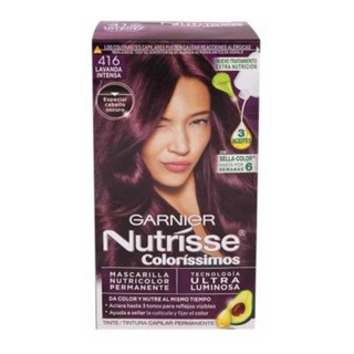 Tinte Para Cabello Garnier Nutrísse Coloríssimos 416 Lavanda Tinte Para Cabello Garnier Nutrísse Coloríssimos 416 Lavanda