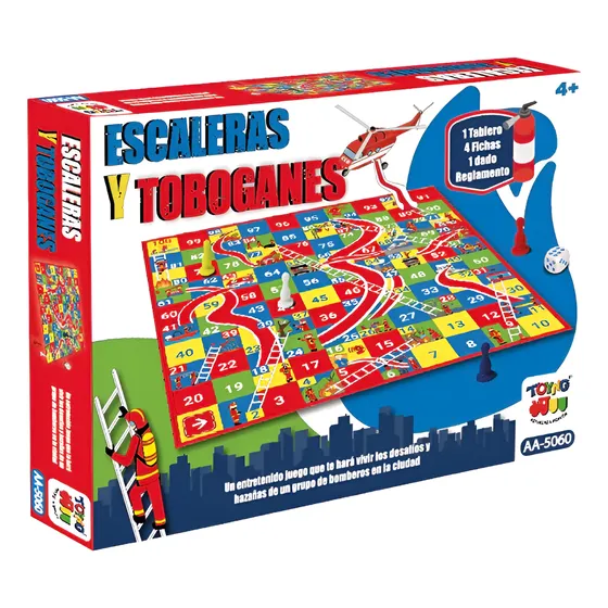 Escaleras Y Toboganes Juego De Mesa