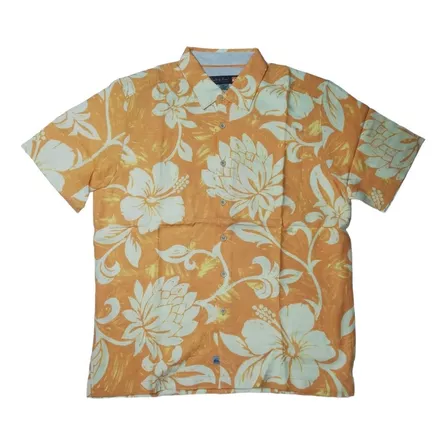 Camisa Hawaiiana Para Caballeros Quiksilver 100% Original