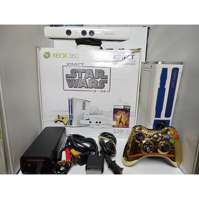 Consola Xbox 360 De Star Wars Kinect 320gb Original Usado