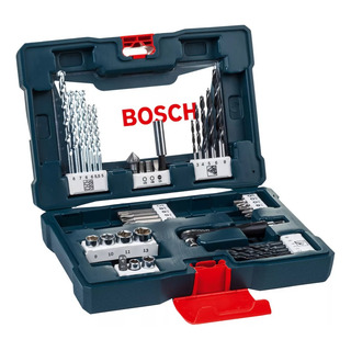 Kit Jogo De Brocas E Bits Bosch V-line 41 Peças Com Maleta Kit Jogo De Brocas E Bits Bosch V-line 41 Peças Com Maleta