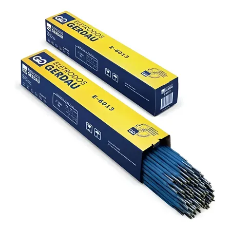 5kg Eletrodo De Solda E6013 Revestido Azul 2,5mm Gerdau Azul