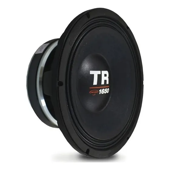 Altavoz woofer Triton Tr 1650 W Rms, 4 ohmios y 12 pulgadas, color negro