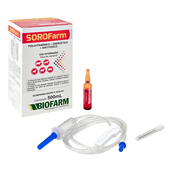 Sorofarm 500 Ml Polivitaminico Antitoxico Energeti - Biofarm
