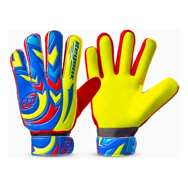 Guante Fútbol Portero Regent Negro/ama/rojo Talla En Descrip