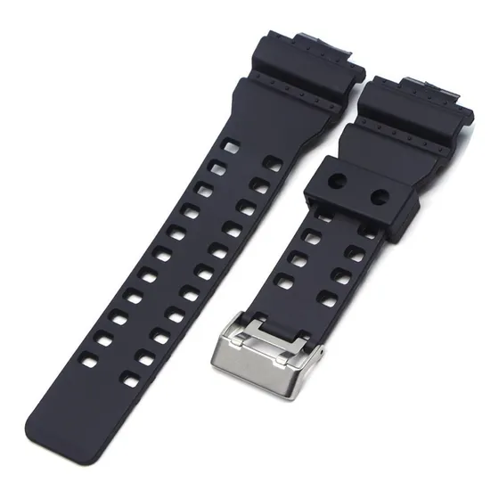 Pulsera compatible con el reloj digital g shock para hombre color negro ancho 16 mm