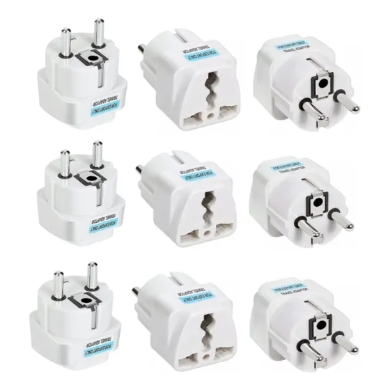X9 Adaptador Universal Enchufe Entrada Europeo Viaje 220v