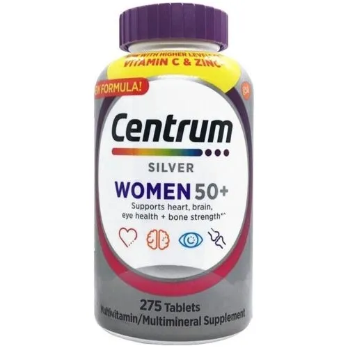 Centrum Silver Women 50 mas Multivitaminico 275 Tabletas  Sabor Sin sabor