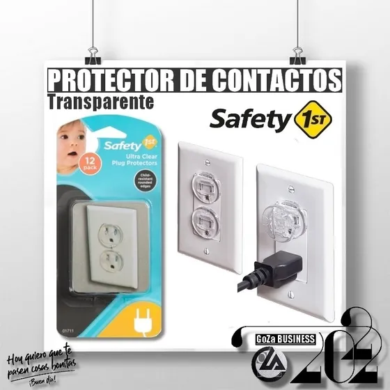 Protectores De Enchufes Safety 1st Stet De 12