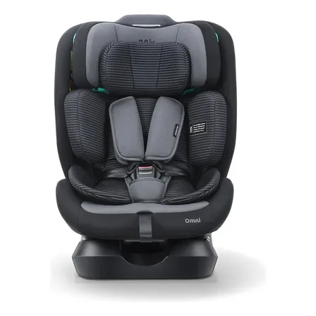 Cadeirinha Infantil Para Carro Omni 0-36kg Multikids - Bb712 Preto E Cinza