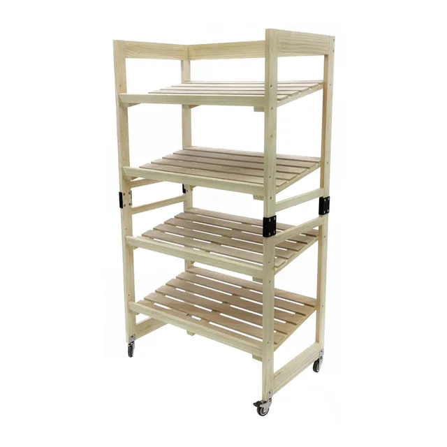 Fixturedisplays® Estante Para Panaderia 4 Nivel Angulo Pan X