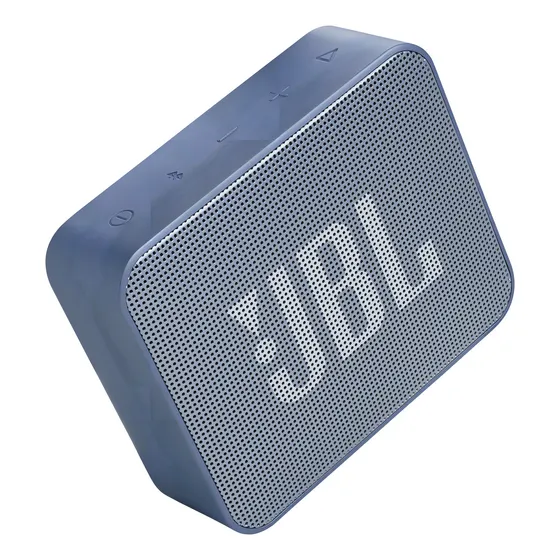 Bocina JBL Go Essential portátil con bluetooth waterproof azul acero 127V