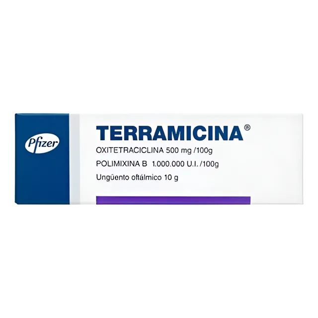 Terramicina Unguento Oftálmico