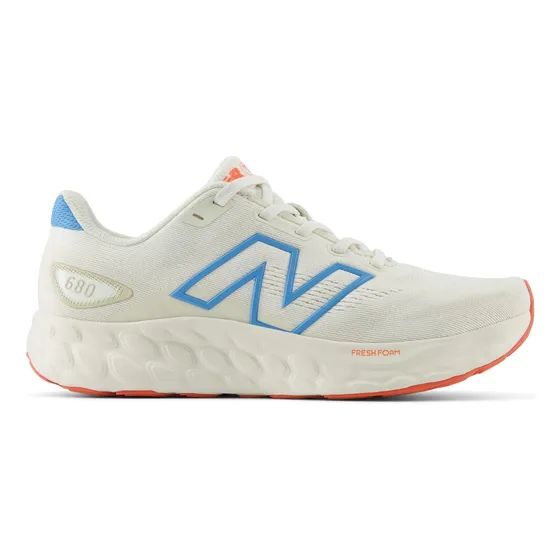 Zapatilla New Balance W680lh8 Blanco Celeste Mujer
