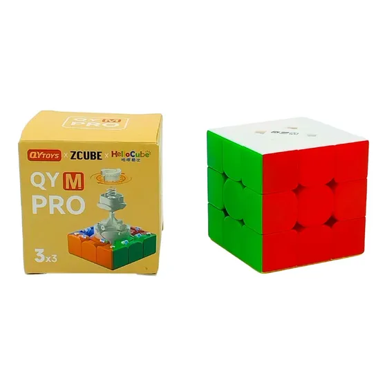 Cubo De Rubik  Qiyi & Z-cube M Pro 3x3 Sin Stickers
