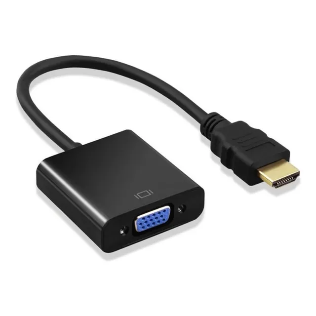 Adaptador Conversor De Video Hdmi A Vga Para Monitor Data