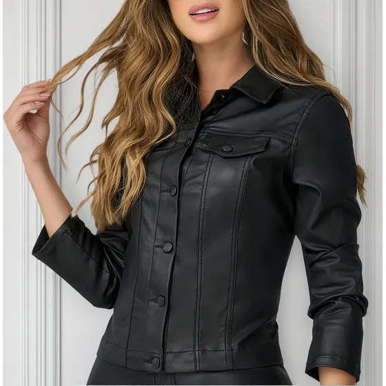 Chaqueta Selena Negro Para Mujer Croydon