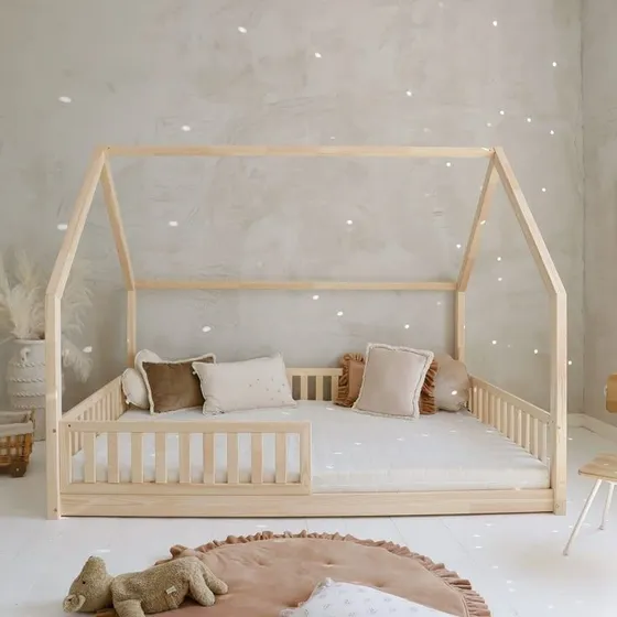Cama Individual  Modelo Casa Mueblestkhome