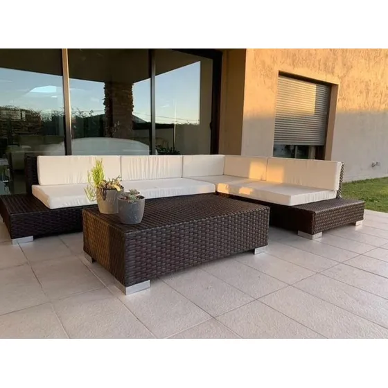 Esquinero De Rattan Sintetico