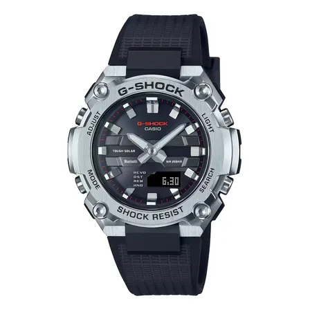 Relógio Casio G-shock G-steel Gst-b600-1adr *bluetooth Preto Prateado Preto