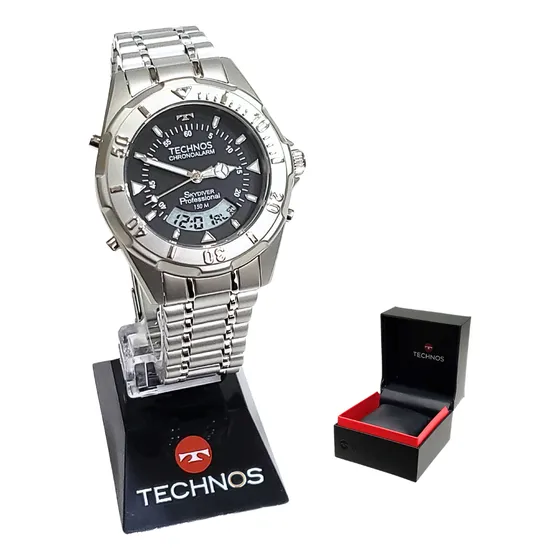 Relógio Technos Masculino Skydiver Professional Wt2050ae/1p