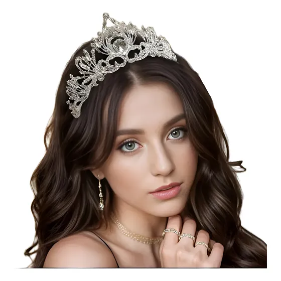 Tiara Corona Para Novia Y Quinceañeras