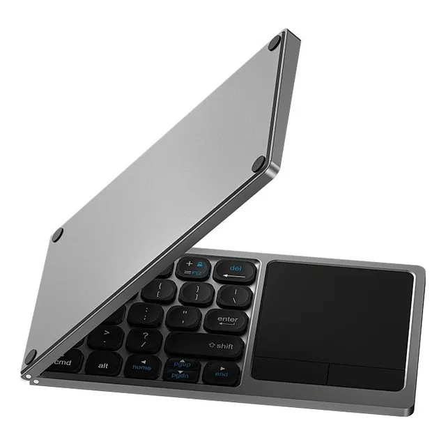 Wiwu Fmk-04 Teclado Plegable Inalámbrico C/mousepad