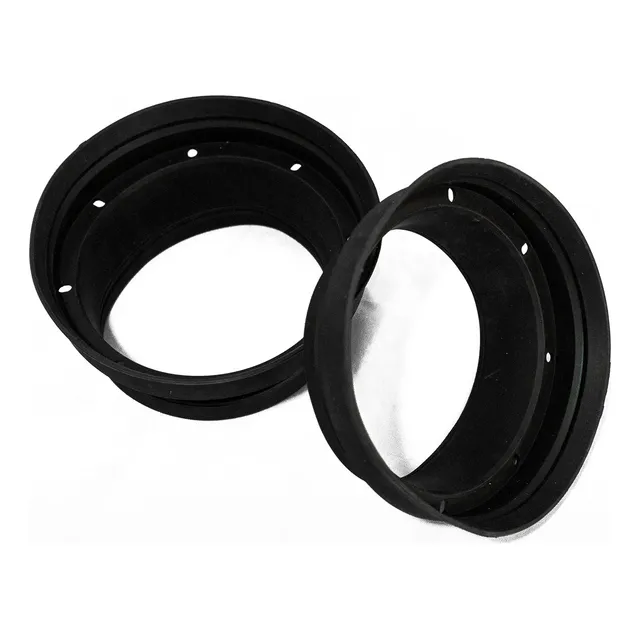 Anillos Deflectores Acústicos De Goma Silicón Bocina 6.5