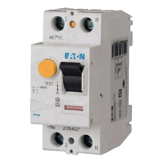 Disyuntor Diferencial Bipolar 2x25 A Moeller Eaton 2x25a