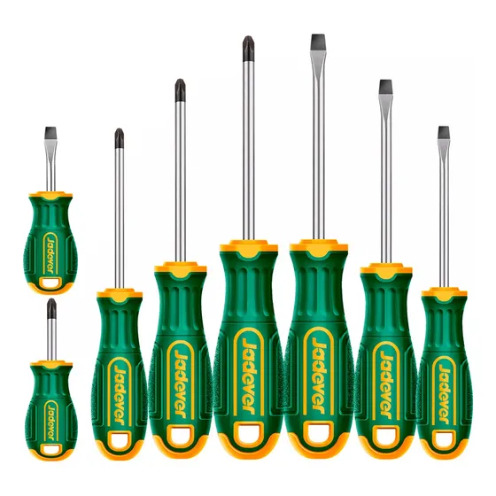 Juego De Destornilladores Imantados 8pzas Marca Jadever