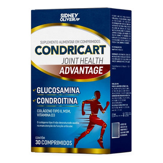 Condricart Glucosamina Condroitina Colágeno Vit. D Msm 30cp Condricart Glucosamina Condroitina Colágeno Vit. D Msm 30cp