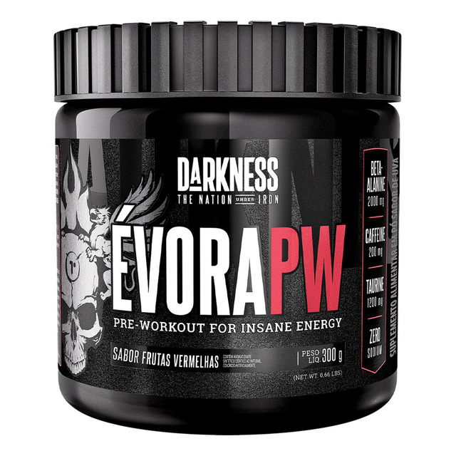 Évora Pré Treino Frutas Vermelhas 300g Darkness Évora Pré Treino Frutas Vermelhas 300g Darkness