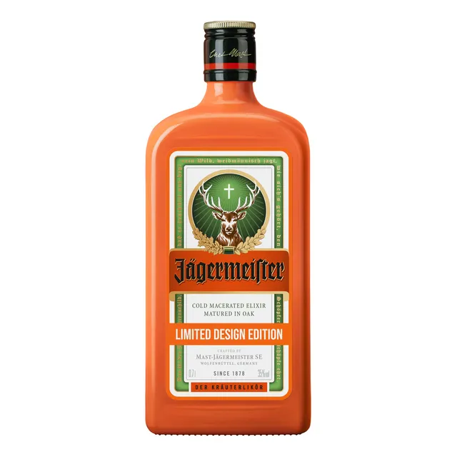 Jagermeister Edicion Pantone Culture Orange 700 Ml