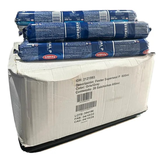 Pack 20 Pz Fester Superseal P Sellador De Poliuretano 600ml