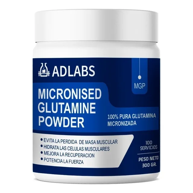 Glutamina  De Adlabs 300 Gr 