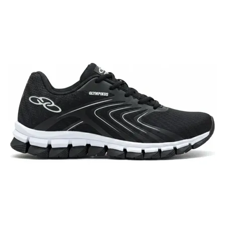 Tenis Masculino Esportivo Olimpic Academia Caminhada Promoçã Preto/branco 35 Br